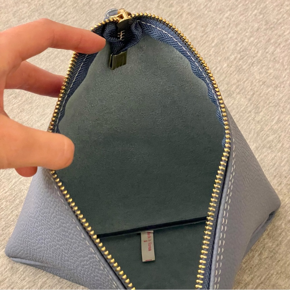 Authentic Labubu Included, Korean Blue Triangle B… - image 5